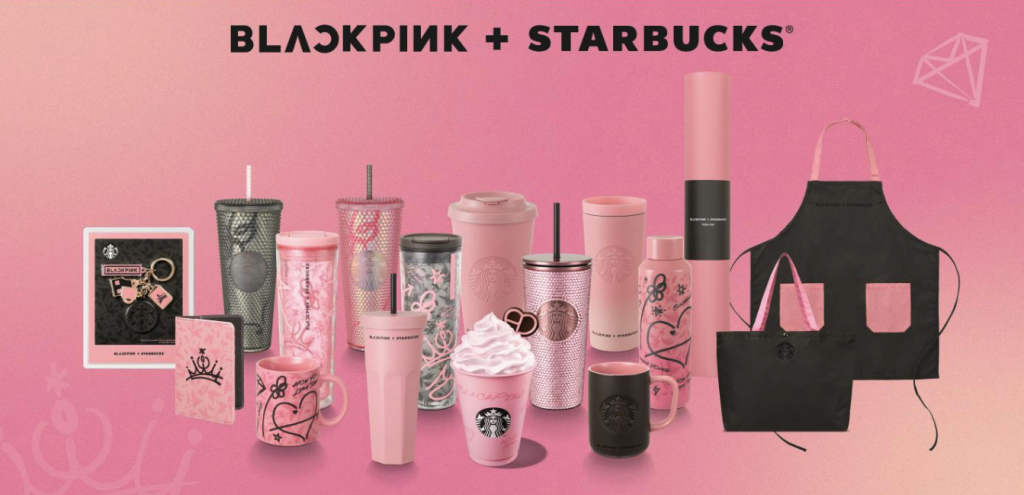 Gourde Isotherme Starbucks – Édition Limitée – 500ml – Rose à Papillons – Neuf