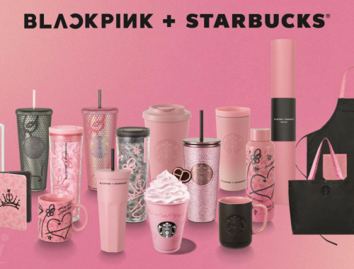 où acheter produits blackpink café starbucks collaboration édition limitée gourde mug asie corée du sud goodies kpop guide