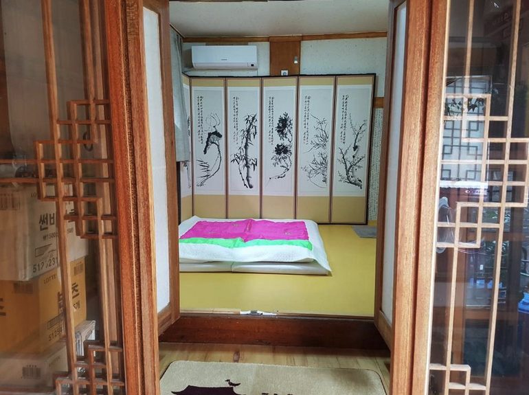 Dajayon Hanok Stay guesthouse auberge de jeunesse pas cher abordable étudiant famille amis séoul corée du sud maison traditionnelle futon confortable métro