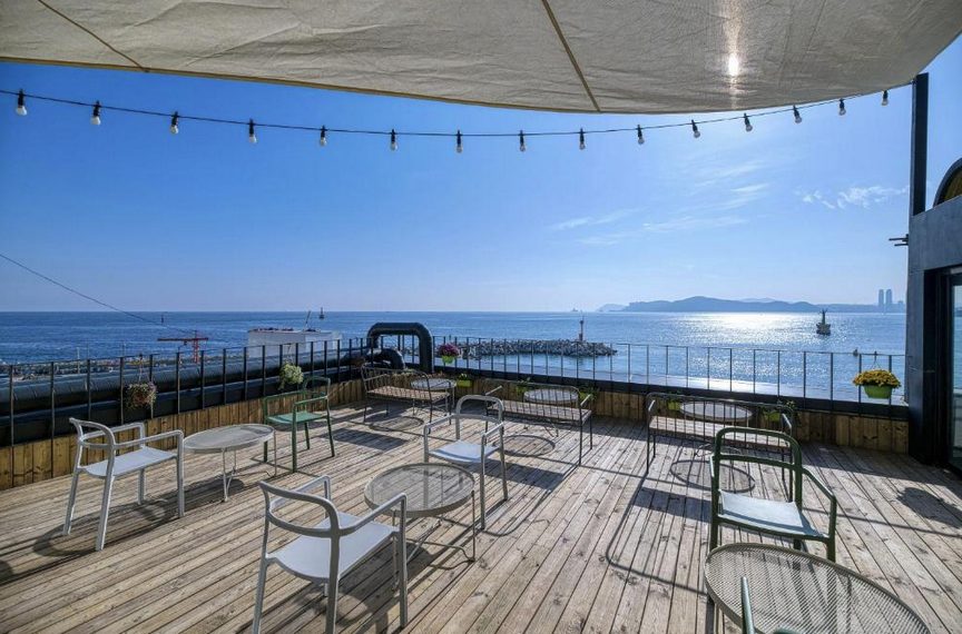 Mipo Oceanside Hotel plage chambre avec vue face à l'océan busan haeundae itinéraire guide visite 2 jours gamcheon jagalchi
