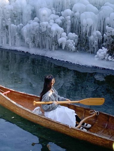 gyeongju visite guide avis hiver activité canoë kayak gel rivière hôtel hanok réservation que faire corée du sud séoul